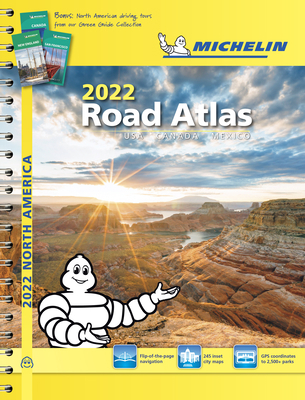 Michelin North America Road Atlas 2022 USA - Ca... 2067250175 Book Cover