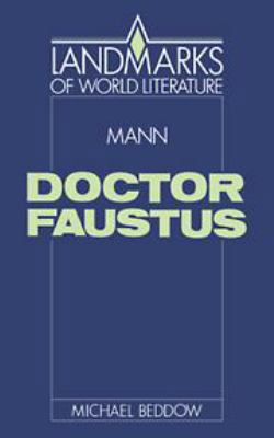 Mann: Doctor Faustus 1139166336 Book Cover