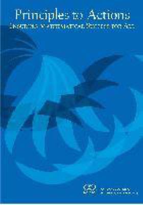 Principles to Actions: Ensuring Mathematical Su... 0873537742 Book Cover