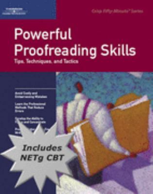 50 Minute Book with Cbt : Powerful Proofreading Sk 1423955587 Book Cover