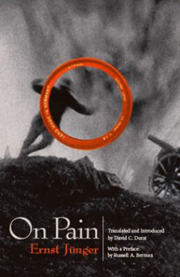On Pain : Ernst Juenger 0914386409 Book Cover