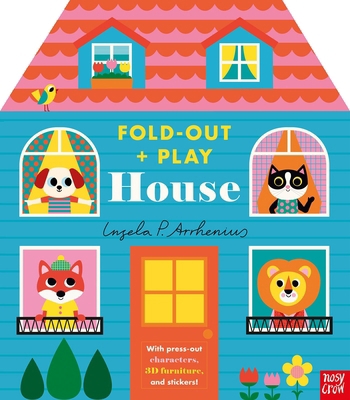 Fold-Out + Play: House B0DSBHXNCB Book Cover