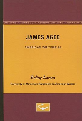 James Agee - American Writers 95: University of... 0816605998 Book Cover