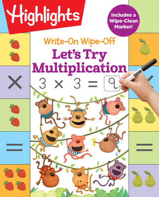 Write-On Wipe-Off Let's Try Multiplication 1644726688 Book Cover