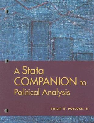 A Stata Companion to Political Analysis [With C... 0872893057 Book Cover