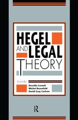 Hegel and Legal Theory 1138161063 Book Cover