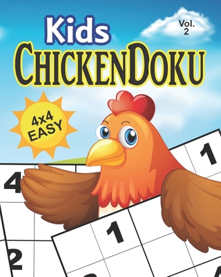ChickenDoku Vol 2 Easy: Subdoku: Educational br... B088T6H935 Book Cover