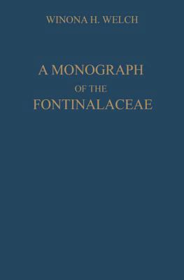 A Monograph of the Fontinalaceae 9401758603 Book Cover