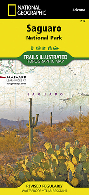Saguaro National Park Map 1566952409 Book Cover