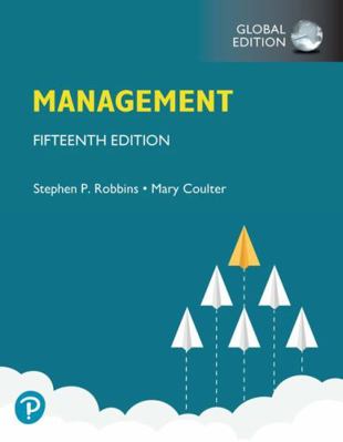 Management Global Edition 1292340886 Book Cover