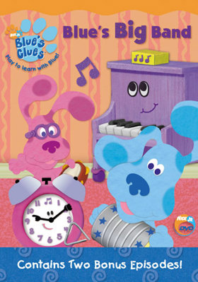 Blue's Clues: Blue's Big Band B00007G1X8 Book Cover