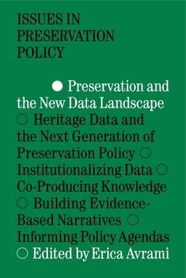 Preservation and the New Data Landscape 194133248X Book Cover