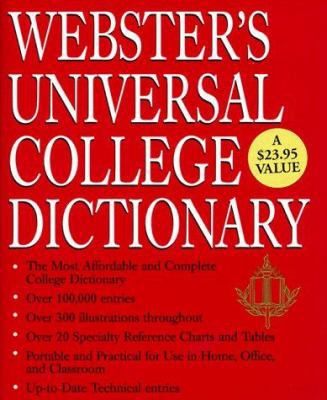 Webster's Universal College Dictionary B01CMYARU4 Book Cover