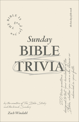Sunday Bible Trivia 0998491047 Book Cover