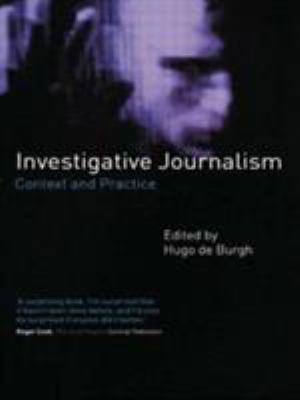 Investigative Journalism 0415190541 Book Cover