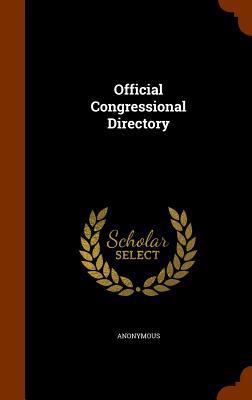 Official Congressional Directory 1345605269 Book Cover