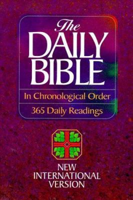 The Daily Chronological Bible 1565075242 Book Cover