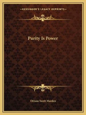 Purity Is Power 1162844957 Book Cover
