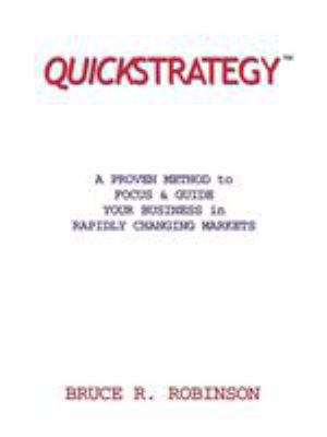 Quickstrategy: A PROVEN METHOD to FOCUS & GUIDE... 1414002033 Book Cover