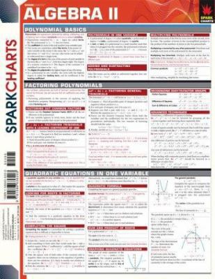 Algebra II (Sparkcharts) 1586636200 Book Cover