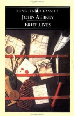 Brief Lives (Penguin Classics) 0140435891 Book Cover