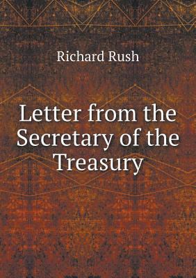 Letter from the Secretary of the Treasury 5518880480 Book Cover