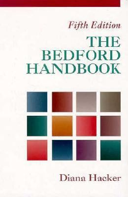 The Bedford Handbook Fifth Edition 0312142439 Book Cover