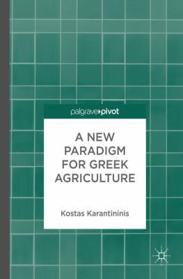 A New Paradigm for Greek Agriculture 331959074X Book Cover