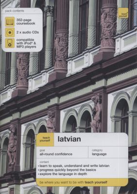 Latvian. Tereze Svilane Bartholomew 0340915110 Book Cover