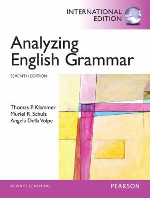 Analyzing English Grammar 0205913598 Book Cover