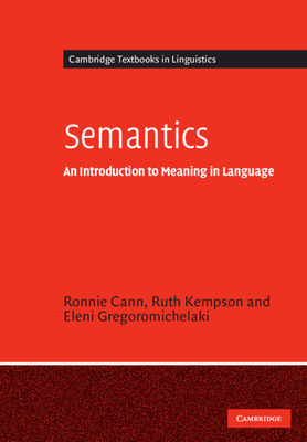 Semantics 0521525667 Book Cover