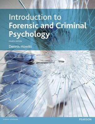 Introduction to Forensic and Criminal Psycholog... 0273736213 Book Cover