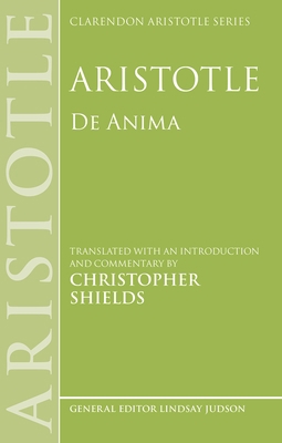 Aristotle: de Anima 0199243441 Book Cover