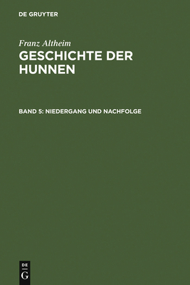 Niedergang und Nachfolge [German] 3110000962 Book Cover