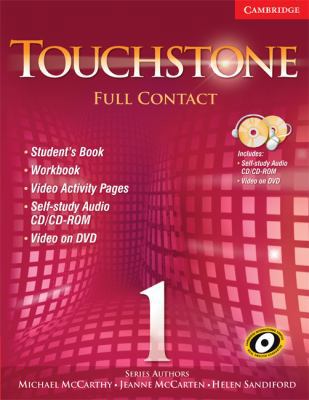 Touchstone Level 1 Full Contact (with Ntsc DVD)... 0521757371 Book Cover