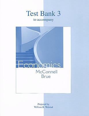 Test Bank 3 to Accompany Economics 0073273155 Book Cover