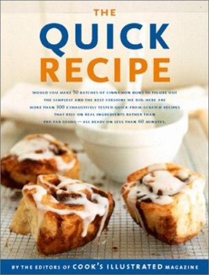The Quick Recipe 0936184663 Book Cover