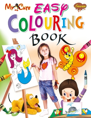 My Cute Easy Colouring Book 8131020207 Book Cover