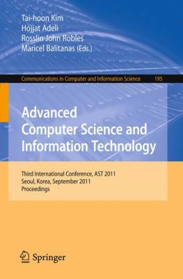 Advanced Computer Science and Information Techn... 3642242669 Book Cover