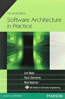 Software Architecture in Practice 8177589962 Book Cover