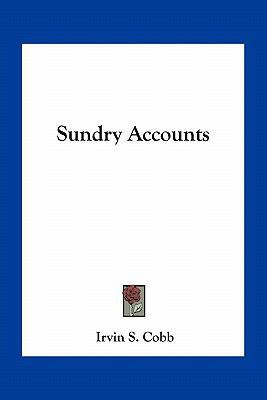 Sundry Accounts 1163721573 Book Cover