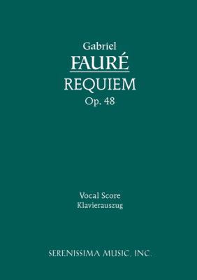 Requiem, Op.48: Vocal score [Latin] 1932419187 Book Cover