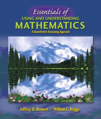 Essentials of Using and Understanding Mathemati... 0201793873 Book Cover