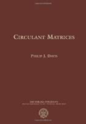 Circulant Matrices (American Mathematica Societ... 0821891650 Book Cover