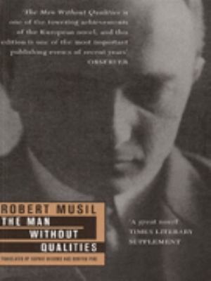 The Man Without Qualities 0330349422 Book Cover