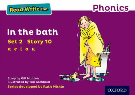 Read Write Inc. Phonics: In the Bath (Purple Se... 0198371594 Book Cover