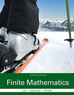 Finite Mathematics Plus Mylab Math with Pearson... 0133864472 Book Cover