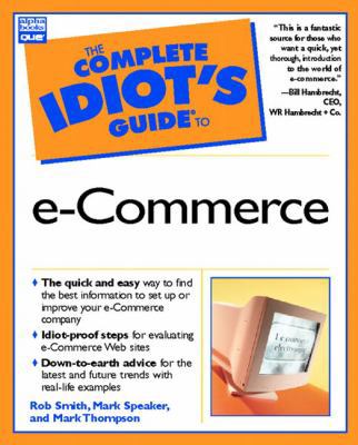 Complete Idiot's Guide to e-Commerce (Complete ... 0789721945 Book Cover