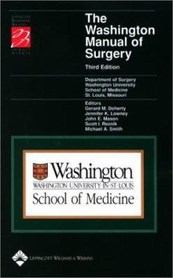 The Washington Manual of Surgery: Department of... 0781733898 Book Cover