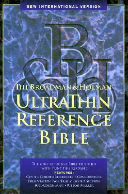 Ultrathin Reference Bible-NIV 1558190031 Book Cover